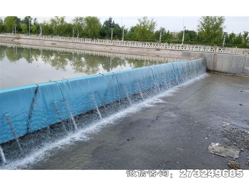 清水河县景观液压钢坝